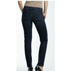 7 For All Mankind Roxanne Skinny Jeans 29 X 33